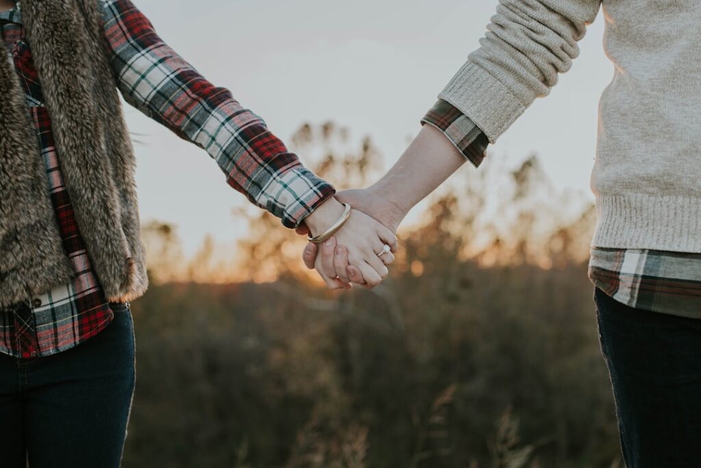 Photo Couples hands